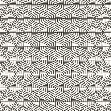 Vector seamless hexagonal pattern. Modern stylish texture. Repeating geometric 스톡 일러스트