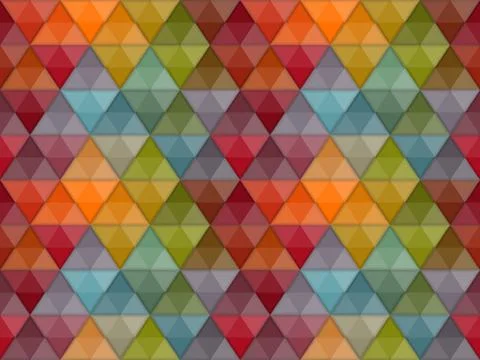 Vector seamless hipster geometric pattern Illustrazione stock
