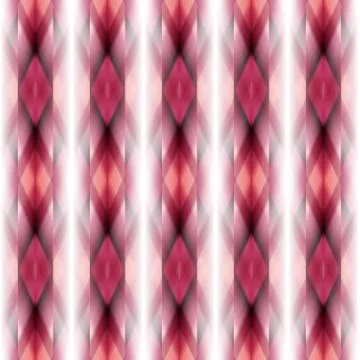 Vector seamless ikat ethnic pattern Stock Illustration