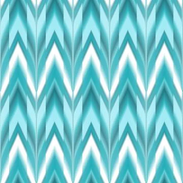 Vector seamless ikat ethnic pattern Stock Illustration