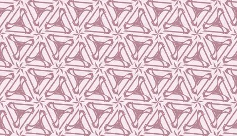 Vector Seamless illustration with pattern in triangles style. Curved line. De 스톡 일러스트