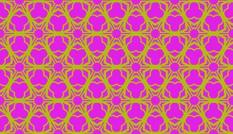 Vector Seamless illustration with pattern in triangles style. Curved line. De Stock Illustration
