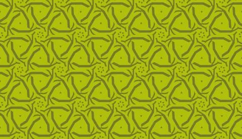 Vector Seamless illustration with pattern in triangles style. Curved line. De Illustrazione stock