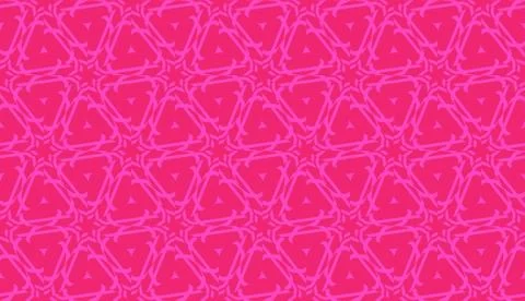 Vector Seamless illustration with pattern in triangles style. Curved line. De Illustrazione stock