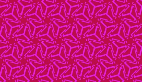 Vector Seamless illustration with pattern in triangles style. Curved line. De 스톡 일러스트