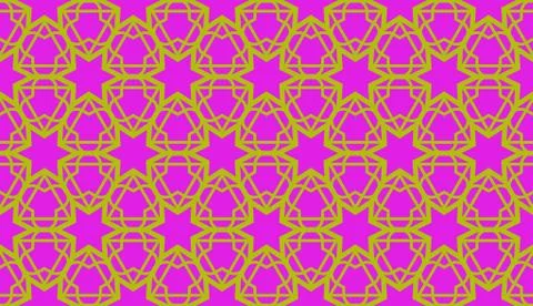 Vector Seamless illustration with pattern in triangles style. Curved line. De 스톡 일러스트