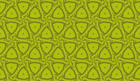 Vector Seamless illustration with pattern in triangles style. Curved line. De Illustrazione stock