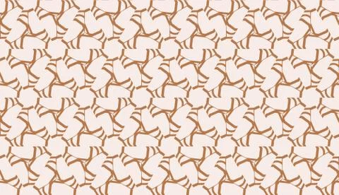 Vector Seamless illustration with pattern in triangles style. Curved line. De Illustrazione stock