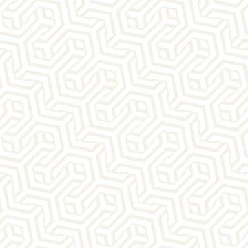 Vector Seamless Interlacing Lines Pattern. Repeating Geometric Background With Stock Illustration