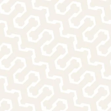 Vector Seamless Interlacing Lines Pattern. Repeating Geometric Background With Stock Illustration