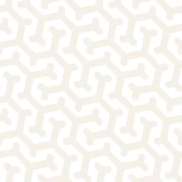 Vector Seamless Interlacing Lines Pattern. Repeating Geometric Background With Stock Illustration