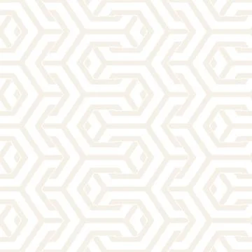 Vector Seamless Interlacing Lines Pattern. Repeating Geometric Background With Stock Illustration