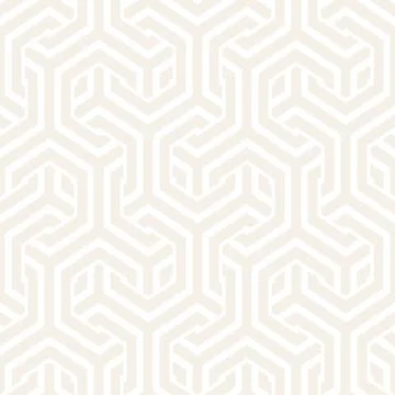 Vector Seamless Interlacing Lines Pattern. Repeating Geometric Background With Stock Illustration