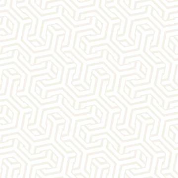 Vector Seamless Interlacing Lines Pattern. Repeating Geometric Background With Stock Illustration