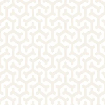 Vector Seamless Interlacing Lines Pattern. Repeating Geometric Background With Stock Illustration
