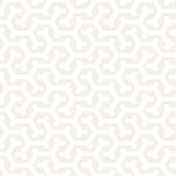 Vector Seamless Interlacing Lines Pattern. Repeating Geometric Background With Stock Illustration