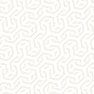 Vector Seamless Interlacing Lines Pattern. Repeating Geometric Background With Stock Illustration