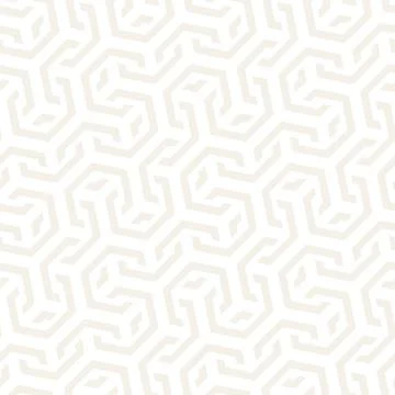 Vector Seamless Interlacing Lines Pattern. Repeating Geometric Background With Stock Illustration