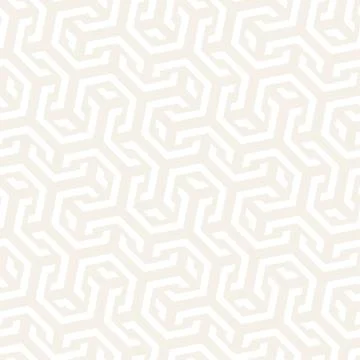 Vector Seamless Interlacing Lines Pattern. Repeating Geometric Background With Stock Illustration