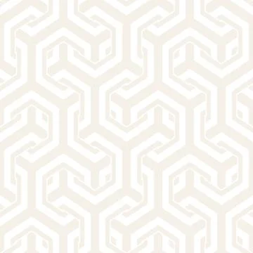 Vector Seamless Interlacing Lines Pattern. Repeating Geometric Background With Stock Illustration