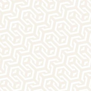 Vector Seamless Interlacing Lines Pattern. Repeating Geometric Background With Stock Illustration