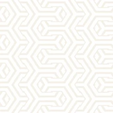 Vector Seamless Interlacing Lines Pattern. Repeating Geometric Background With Stock Illustration