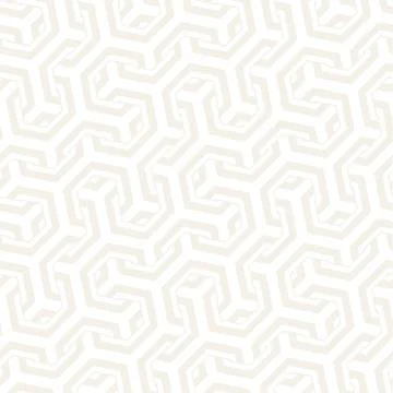 Vector Seamless Interlacing Lines Pattern. Repeating Geometric Background W.. Stock Illustration