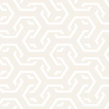 Vector Seamless Interlacing Lines Pattern. Repeating Geometric Background W.. Stock Illustration