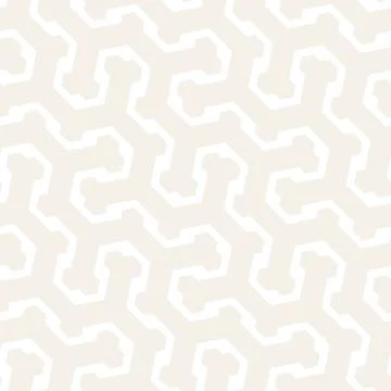 Vector Seamless Interlacing Lines Pattern. Repeating Geometric Background W.. Stock Illustration