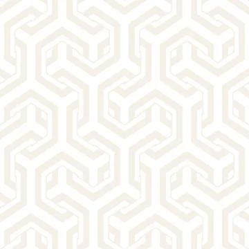 Vector Seamless Interlacing Lines Pattern. Repeating Geometric Background W.. Stock Illustration