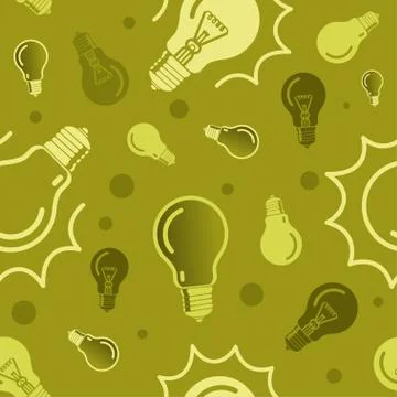 Vector seamless lamp pattern. Eps10 イラスト素材