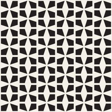 Vector seamless lattice pattern. Modern stylish texture. Repeating geometri.. Stock Illustration