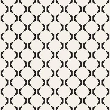 Vector seamless lattice pattern. Modern stylish texture. Repeating geometri.. Stock Illustration