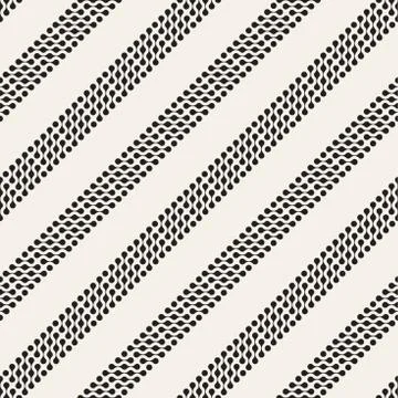 Vector seamless lattice pattern. Modern stylish texture with monochrome trellis Stock Illustration