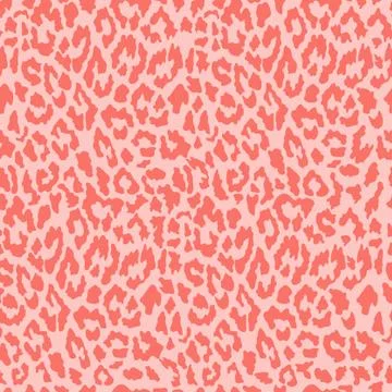 Vector seamless leopard pattern. Trendy background 스톡 일러스트