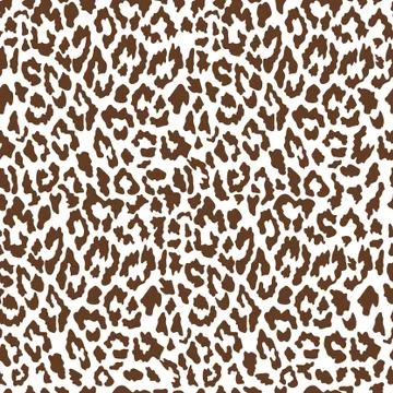 Vector seamless leopard pattern. Trendy background Illustrazione stock