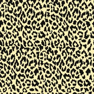 Vector seamless leopard pattern. Trendy background Illustrazione stock
