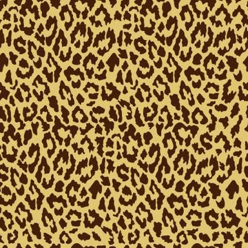 Vector seamless leopard pattern. Trendy background Stock Illustration