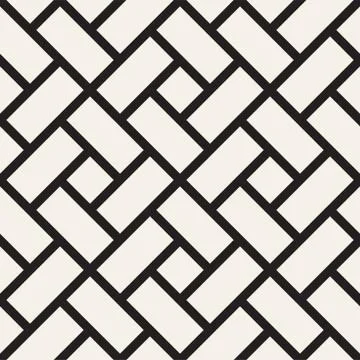 Vector seamless lines mosaic pattern. Modern stylish abstract texture. Repeating イラスト素材