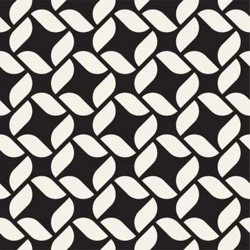 Vector seamless lines mosaic pattern. Modern stylish abstract texture. Repeating Stock Illustration