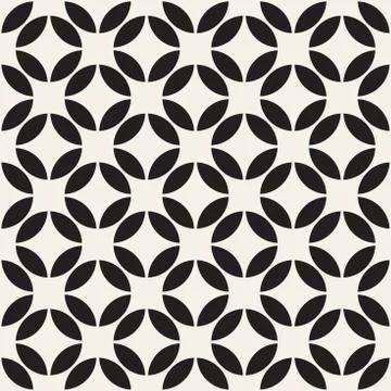 Vector seamless lines mosaic pattern. Modern stylish abstract texture. Repeating Illustrazione stock