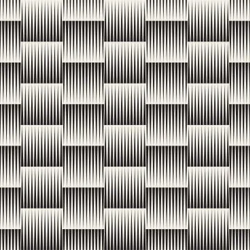 Vector seamless lines mosaic pattern. Modern stylish abstract texture. Repeating イラスト素材