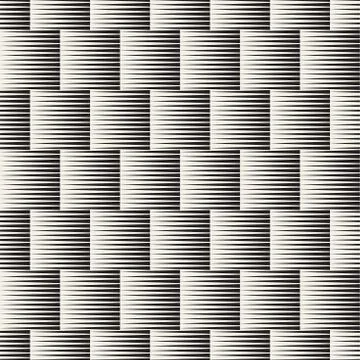 Vector seamless lines mosaic pattern. Modern stylish abstract texture. Repeating イラスト素材