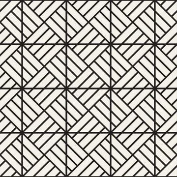 Vector seamless lines mosaic pattern. Modern stylish abstract texture. Repeating Stock Illustration