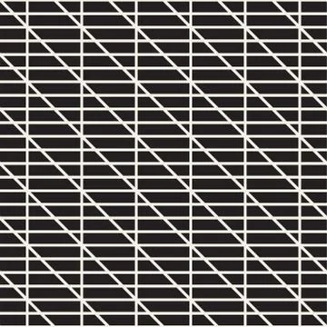 Vector seamless lines mosaic pattern. Modern stylish abstract texture. Repeating Stock Illustration