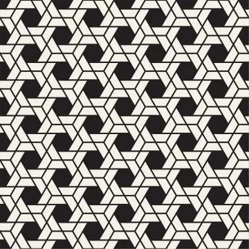 Vector seamless lines mosaic pattern. Modern stylish abstract texture. Repeat イラスト素材