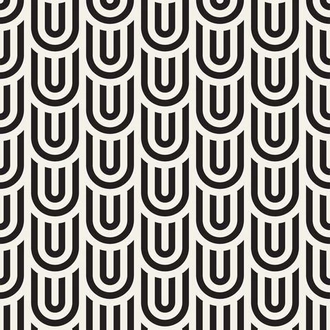 Vector seamless lines mosaic pattern. Modern stylish abstract texture. Repeat 스톡 일러스트