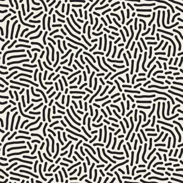 Vector Seamless Lines Retro Pattern イラスト素材