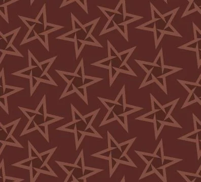 Vector Seamless Looped Pattern - Wiccan Ornament Illustrazione stock