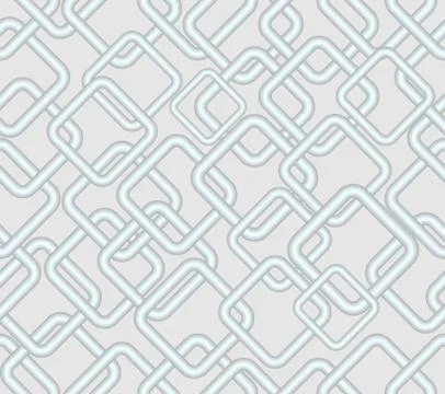 Vector seamless low contrasting background, rhomboid metallic patterns on lig Stock Illustration